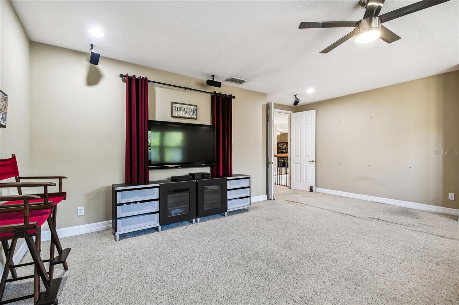 Media room / flex space