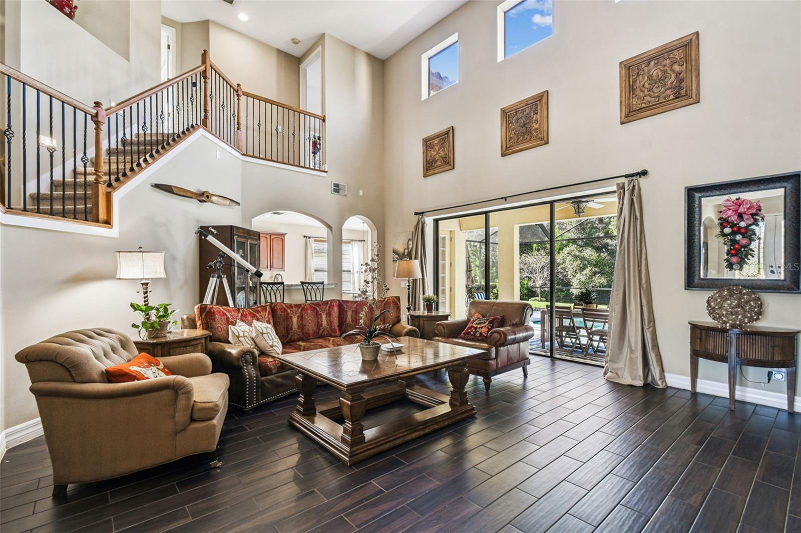 Upgraded metal balustrades