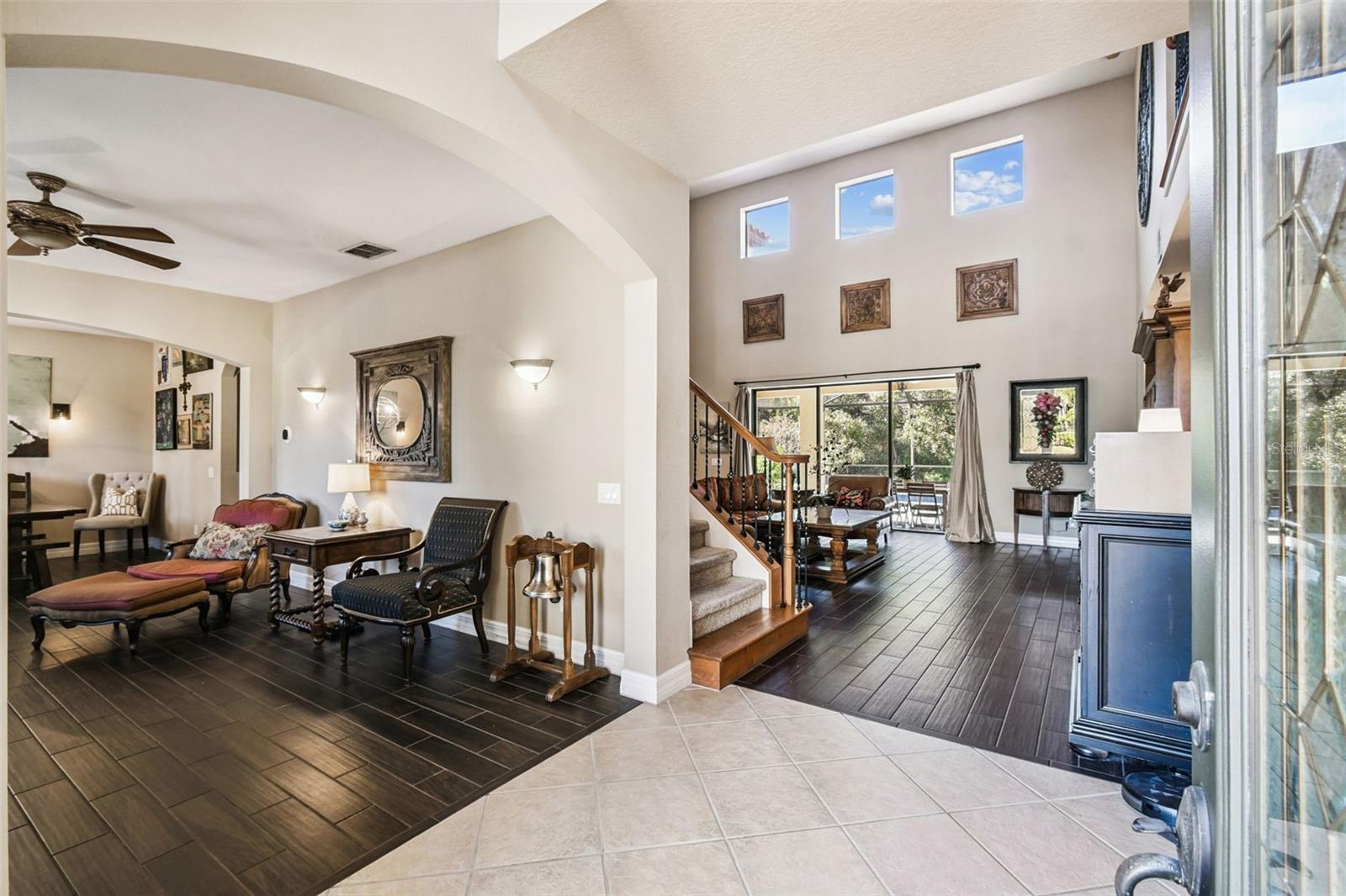 View from front door