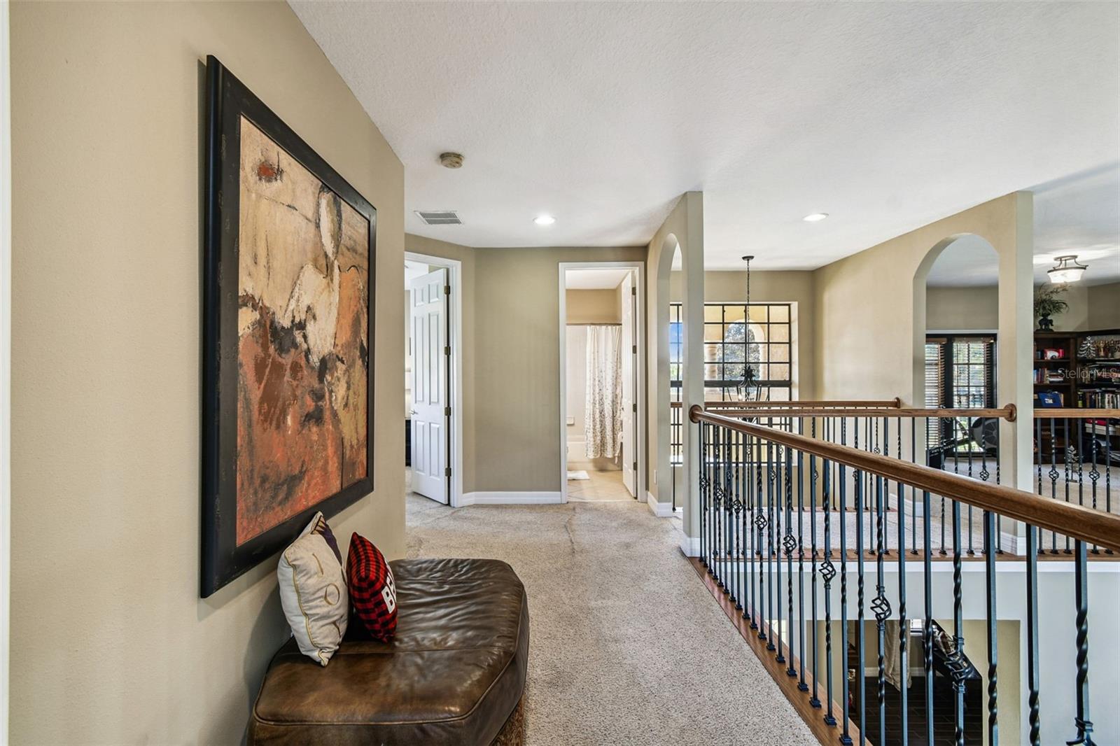 View from media room