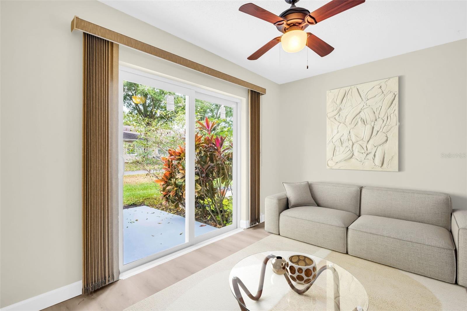 Brand NEW Cat 5 hurricane-impact resistant slider out to back patio~