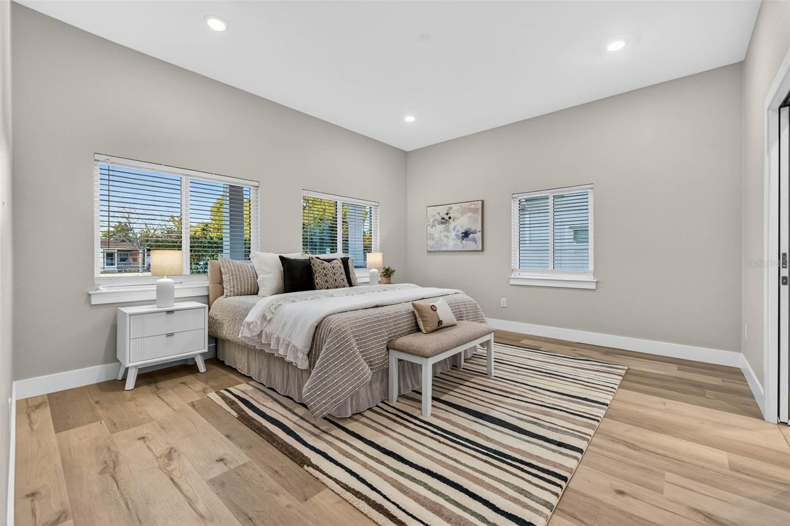 Downstairs primary suite