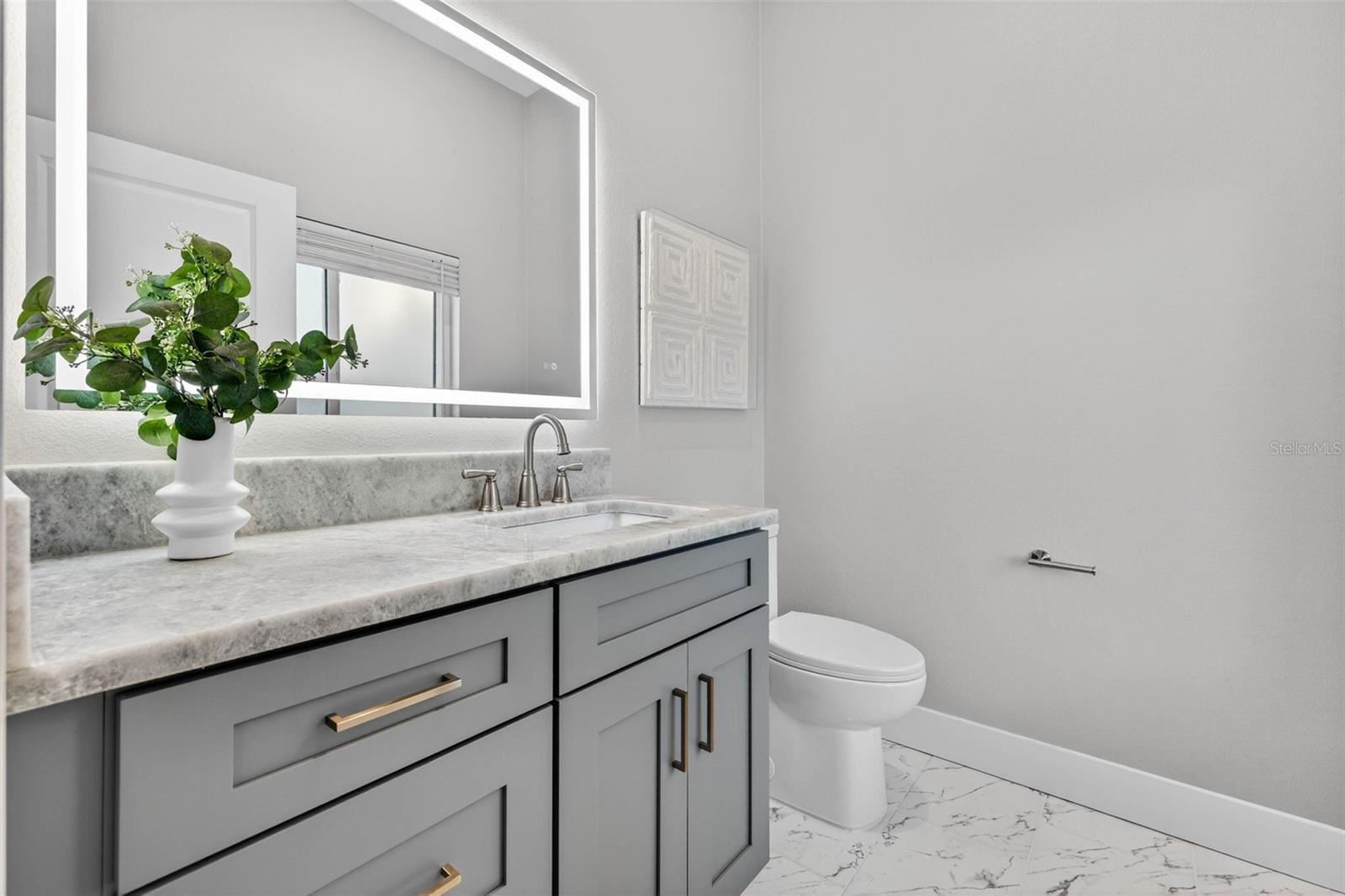 Half bath downstairs