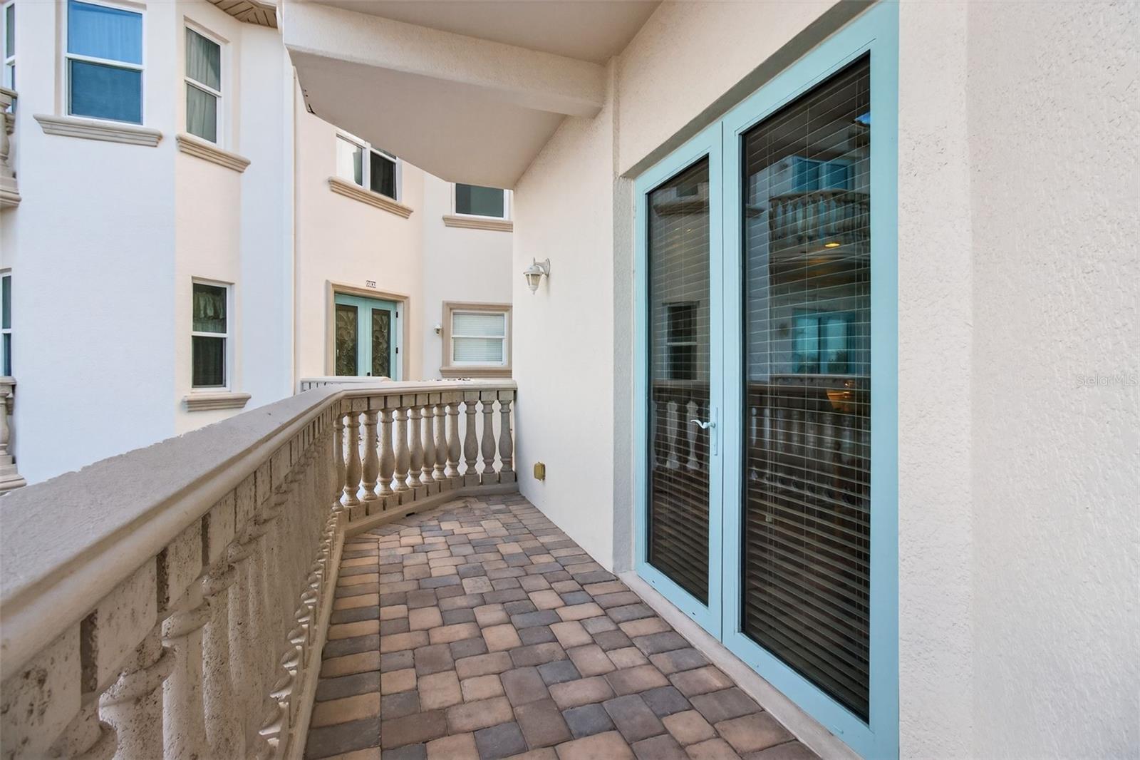 Private Balcony off Primary Suite with Gulf Views