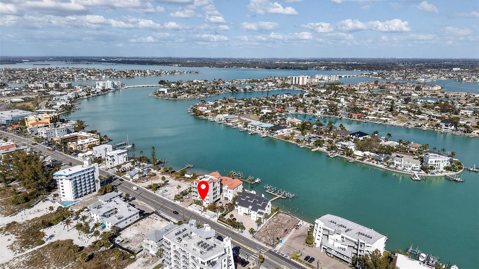 Direct Intracoastal boating access.