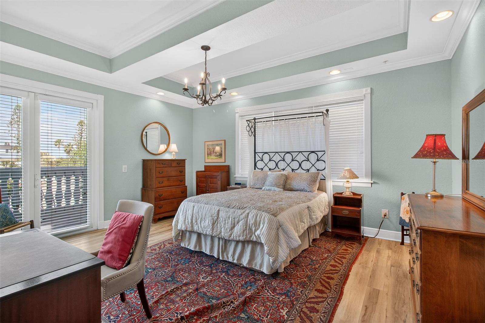 Primary Suite with Gulf views and Porch access