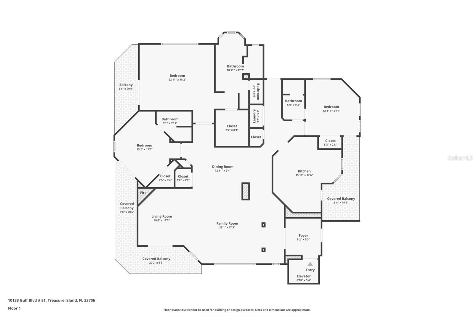 Floor Plan with measurements