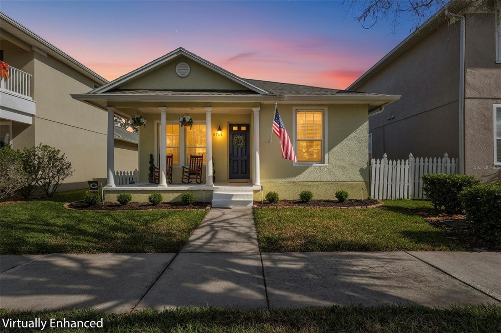 Beautiful Evenings at 3734 Dogtrot Street