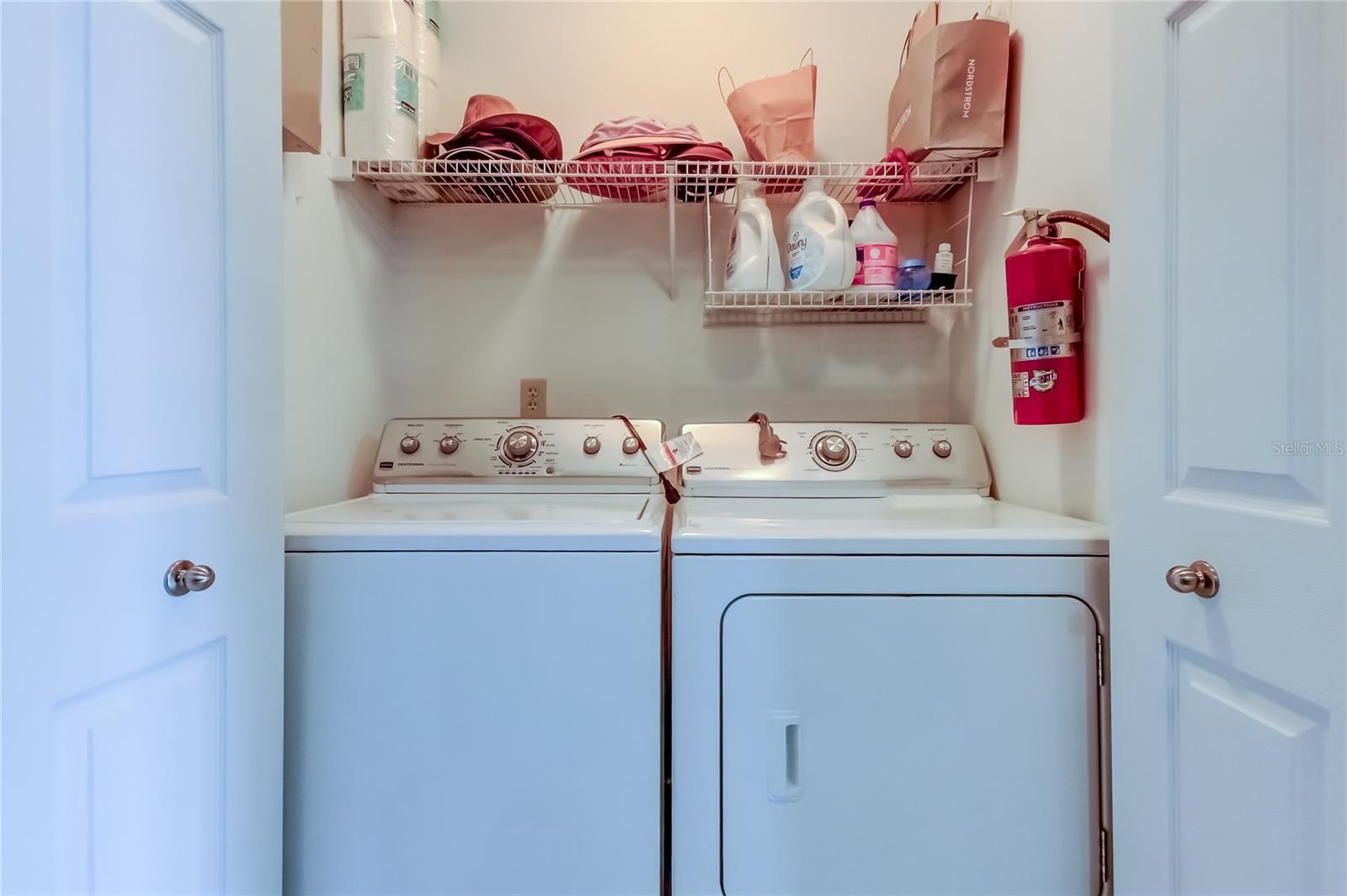 Full Size Washer-Dryer Laundry Closet