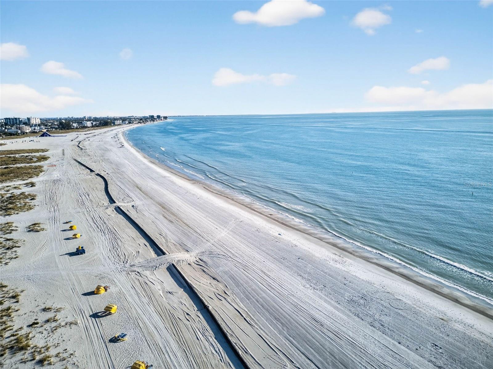 Endless beach views