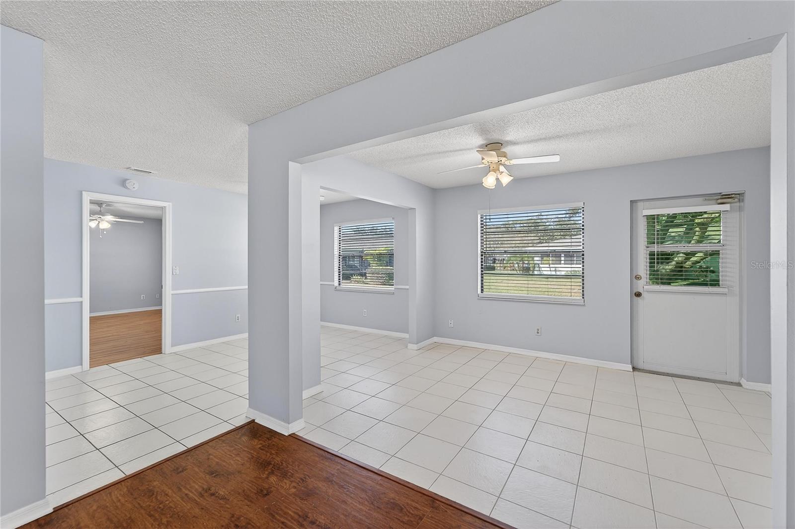 kitchenette and flex room