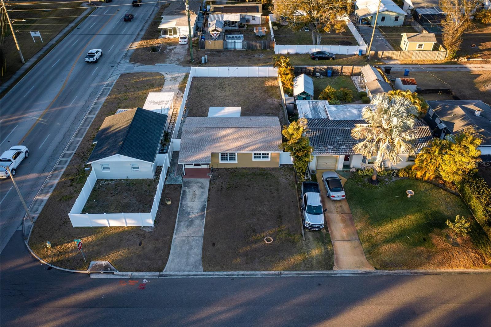 Great fenced in backyard for your pets