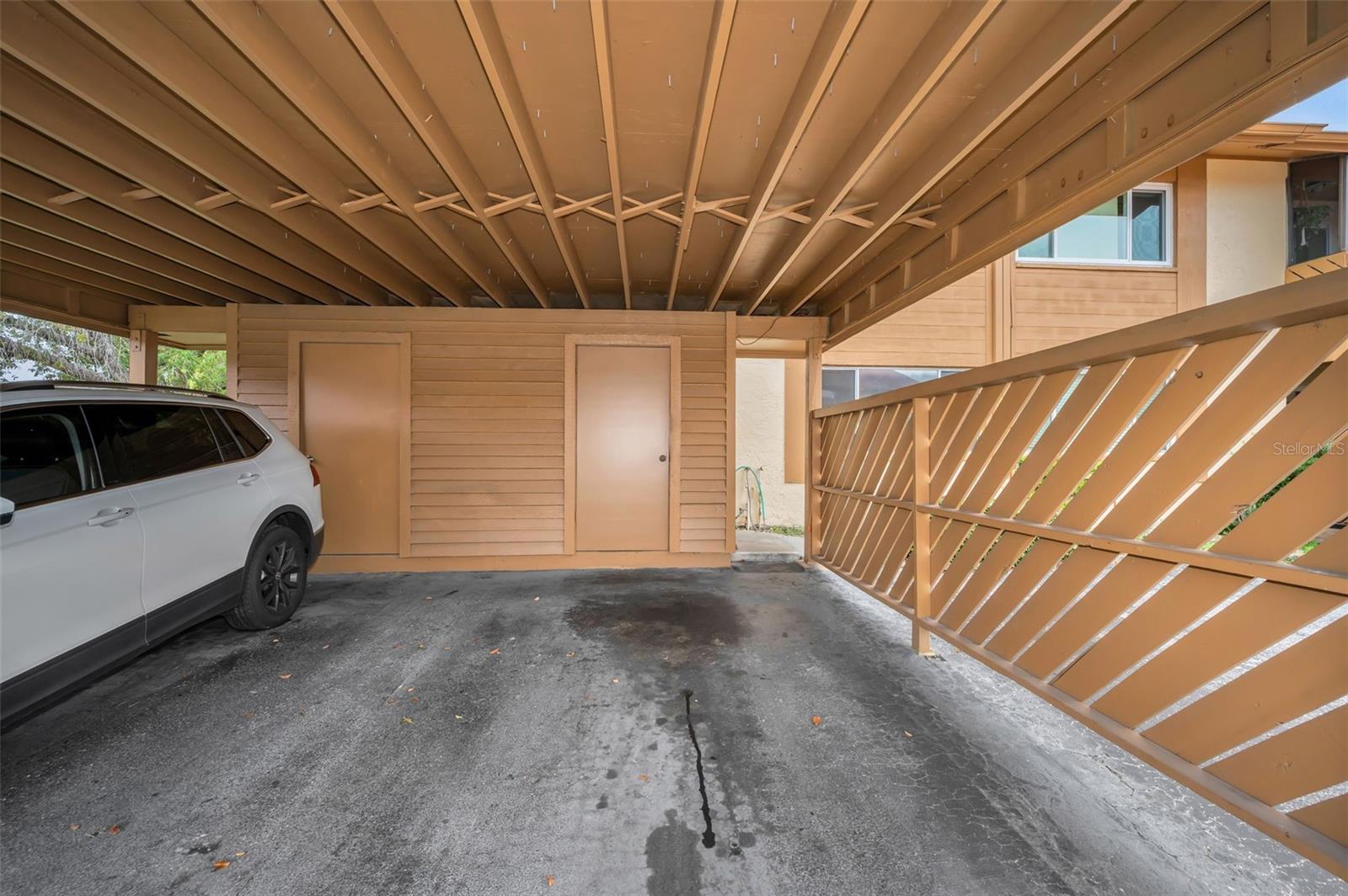 carport and storage