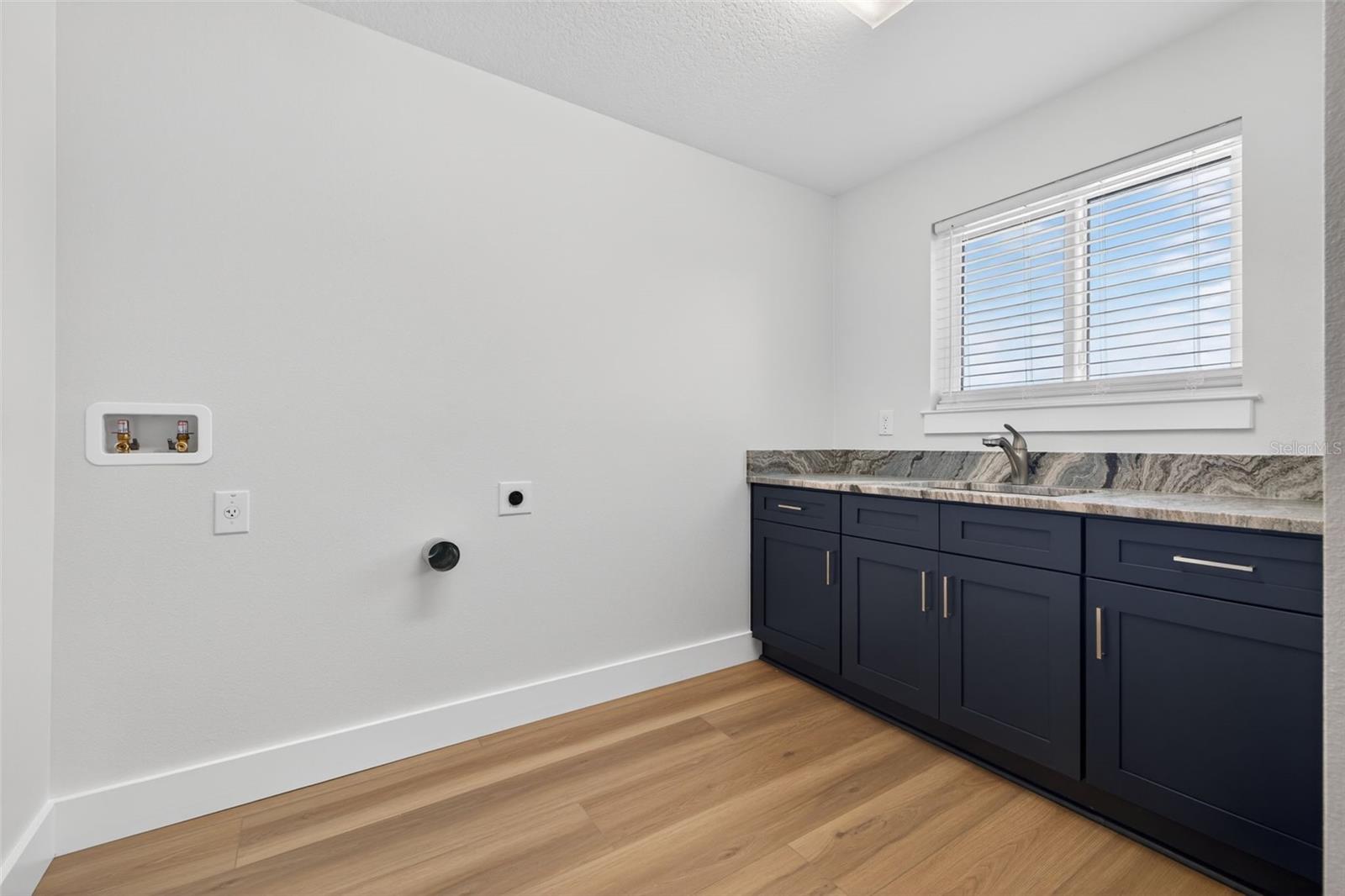 Upstairs laundry room