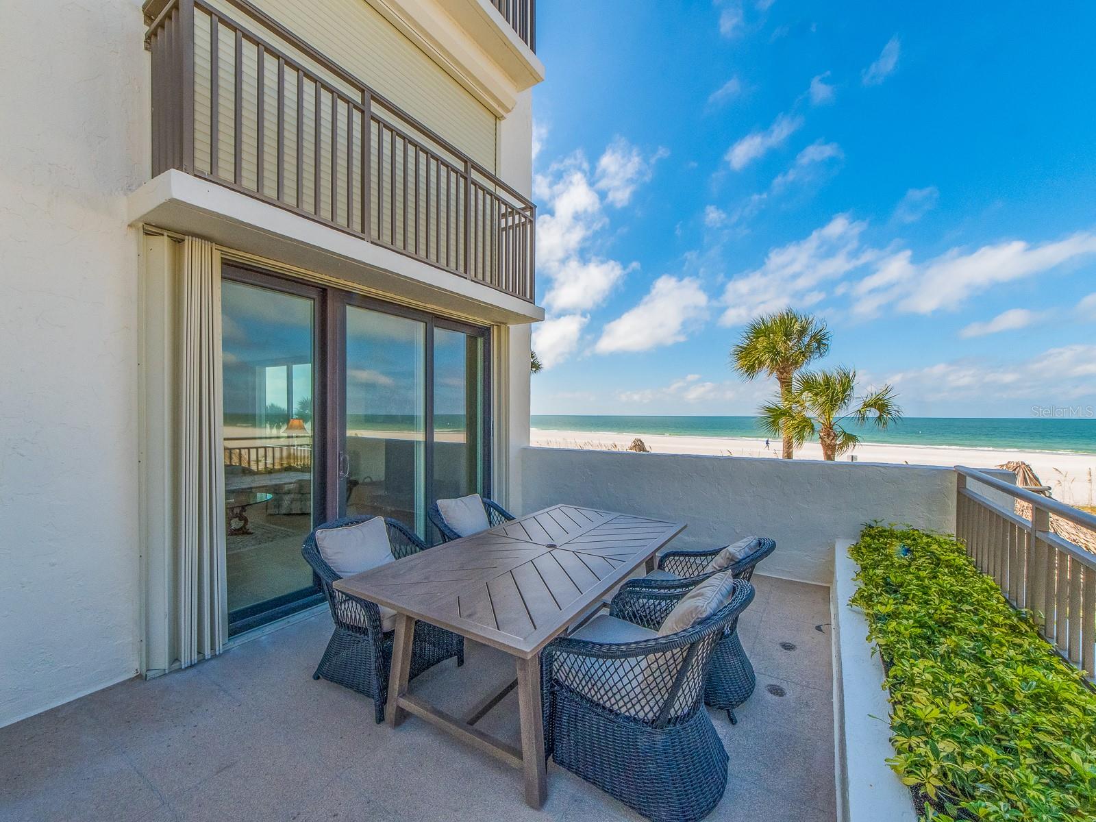 Oversized first floor Patio(Also has hurricane shutters)