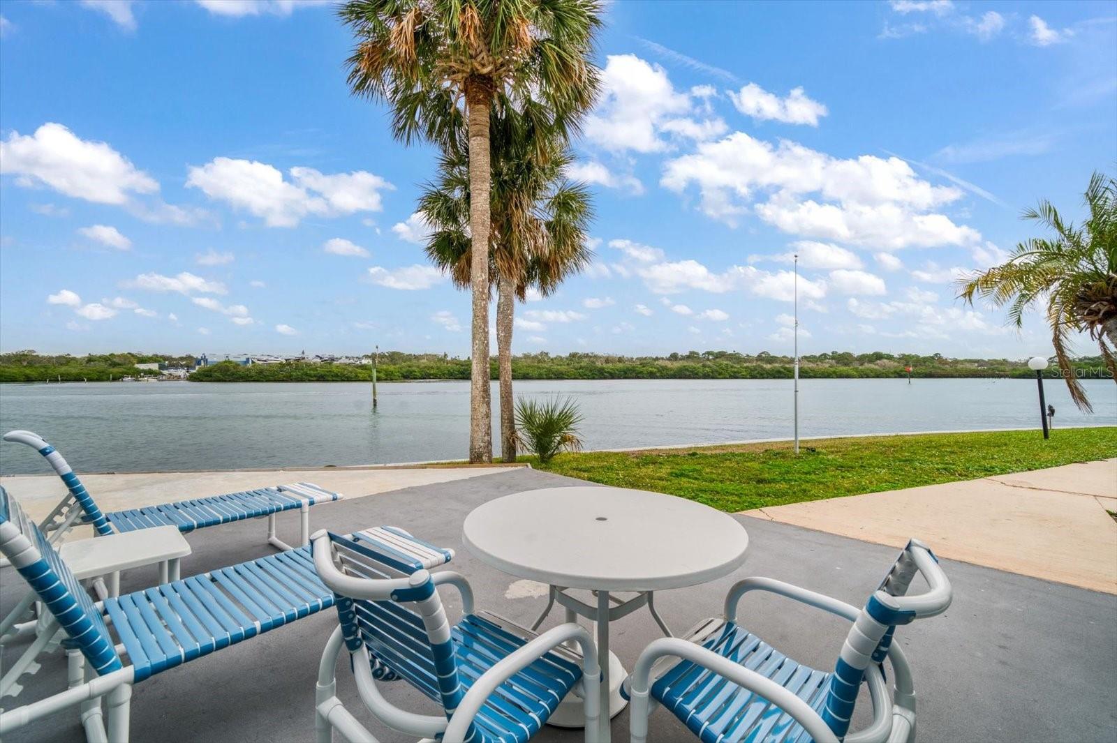 View of intracoastal from pool area