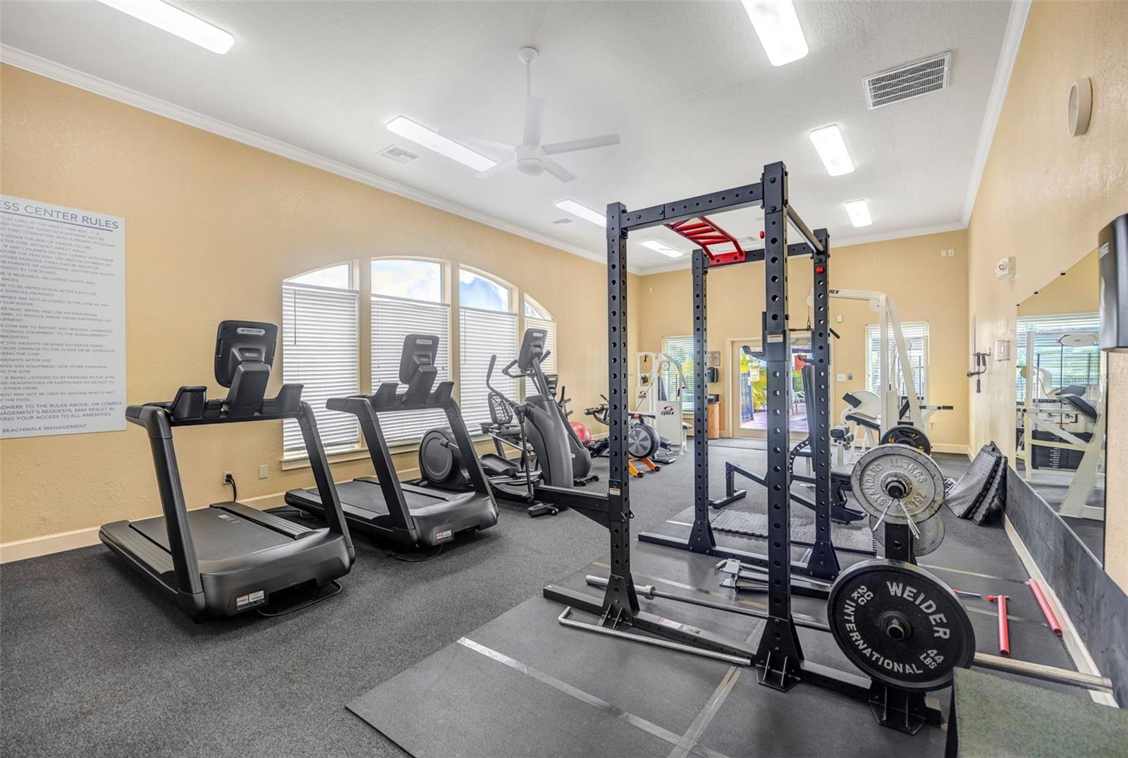 Fitness Center from entrance