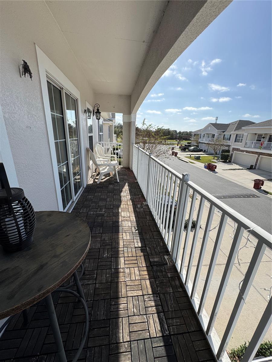 Enjoy the view from your private 2nd floor balcony