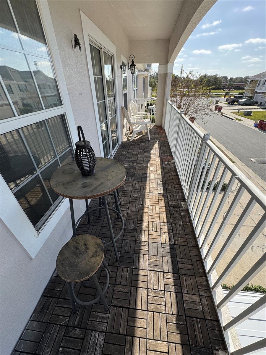 Inviting with tons of room to sit and think