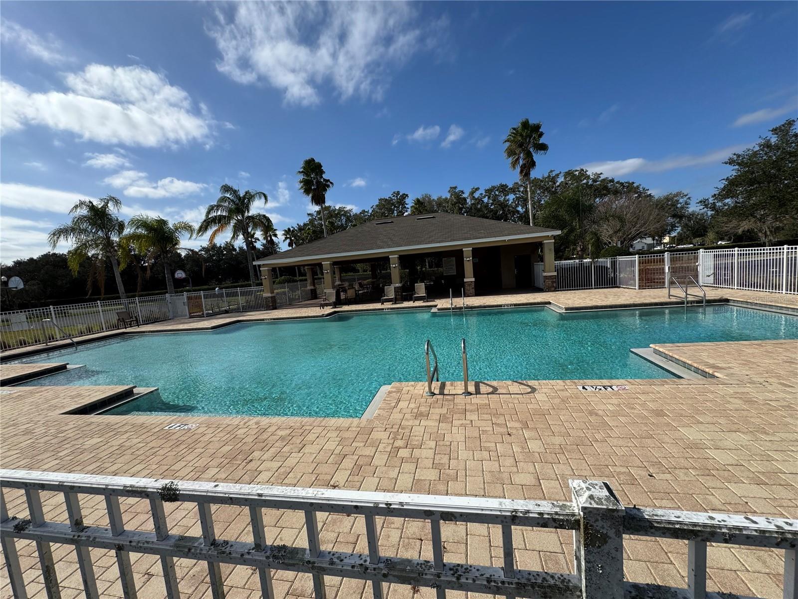 HEATED POOL wit covered area for you parties etc.