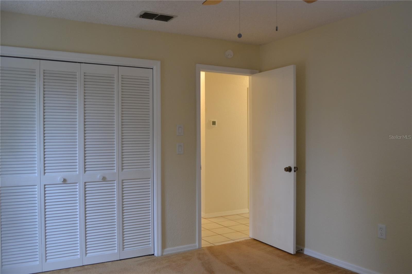 Storage in second bedroom