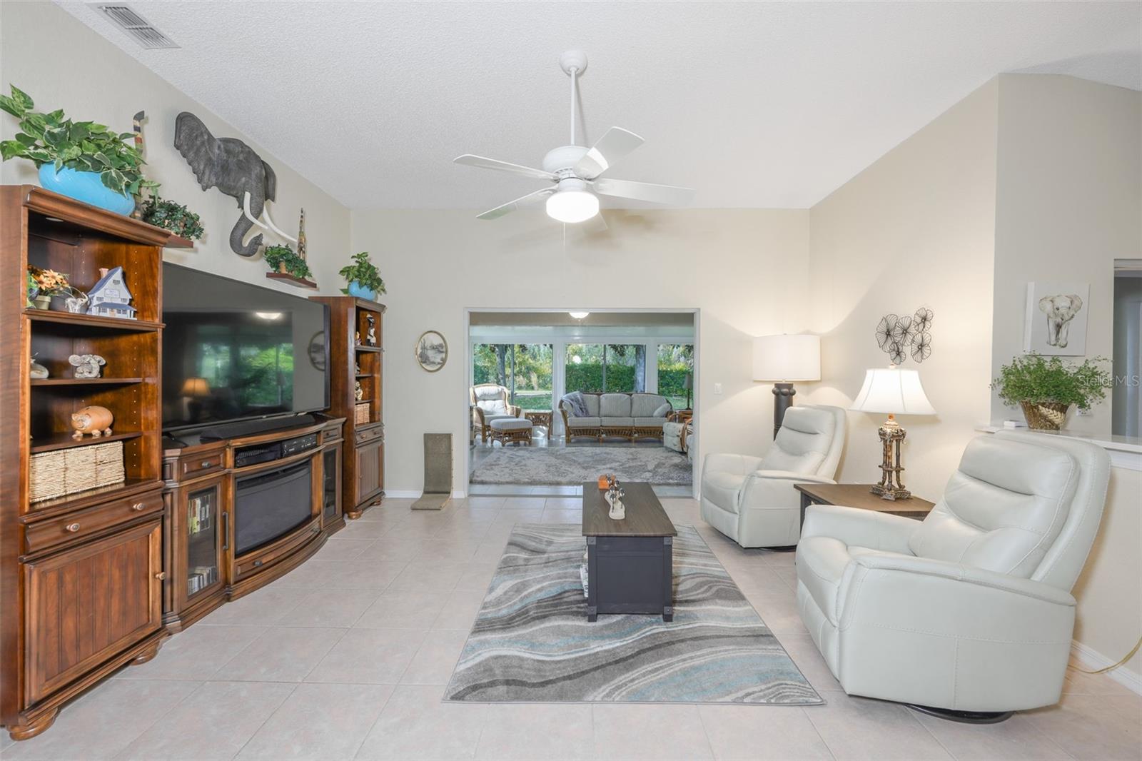 Large beautiful living room