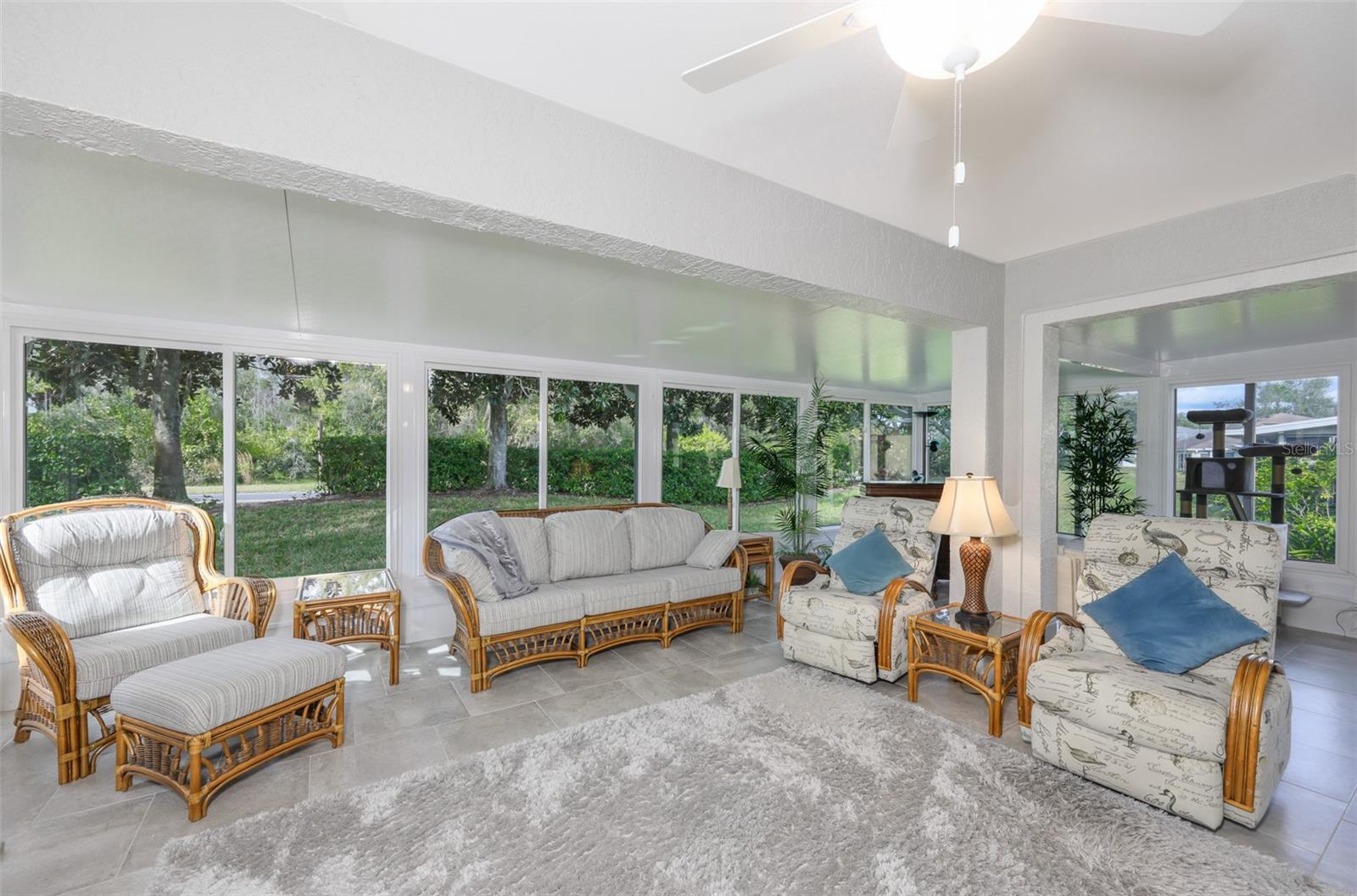 Huge glassed in lanai, you will want to spend all your  time here.