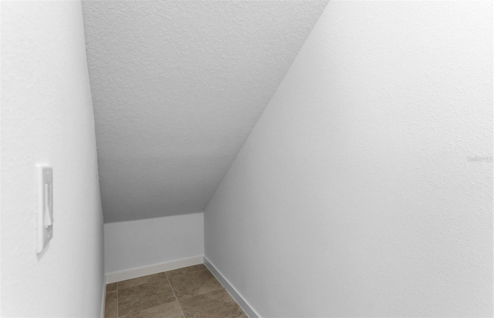 Extra Storage Under Stairs