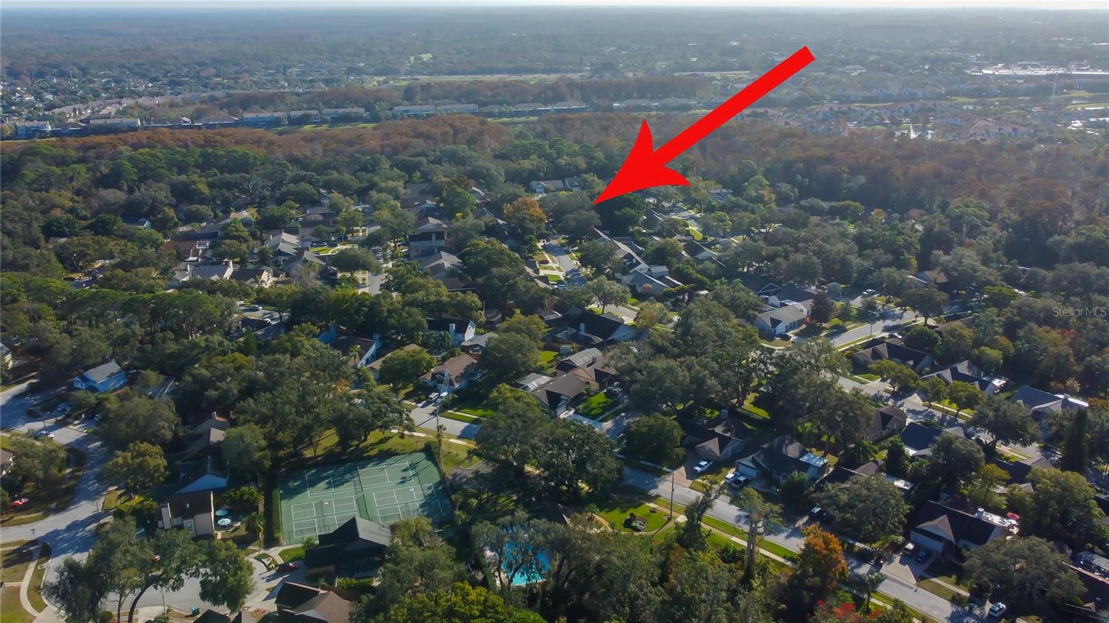 64. Aerial View of Village of Woodland Hills Community!!