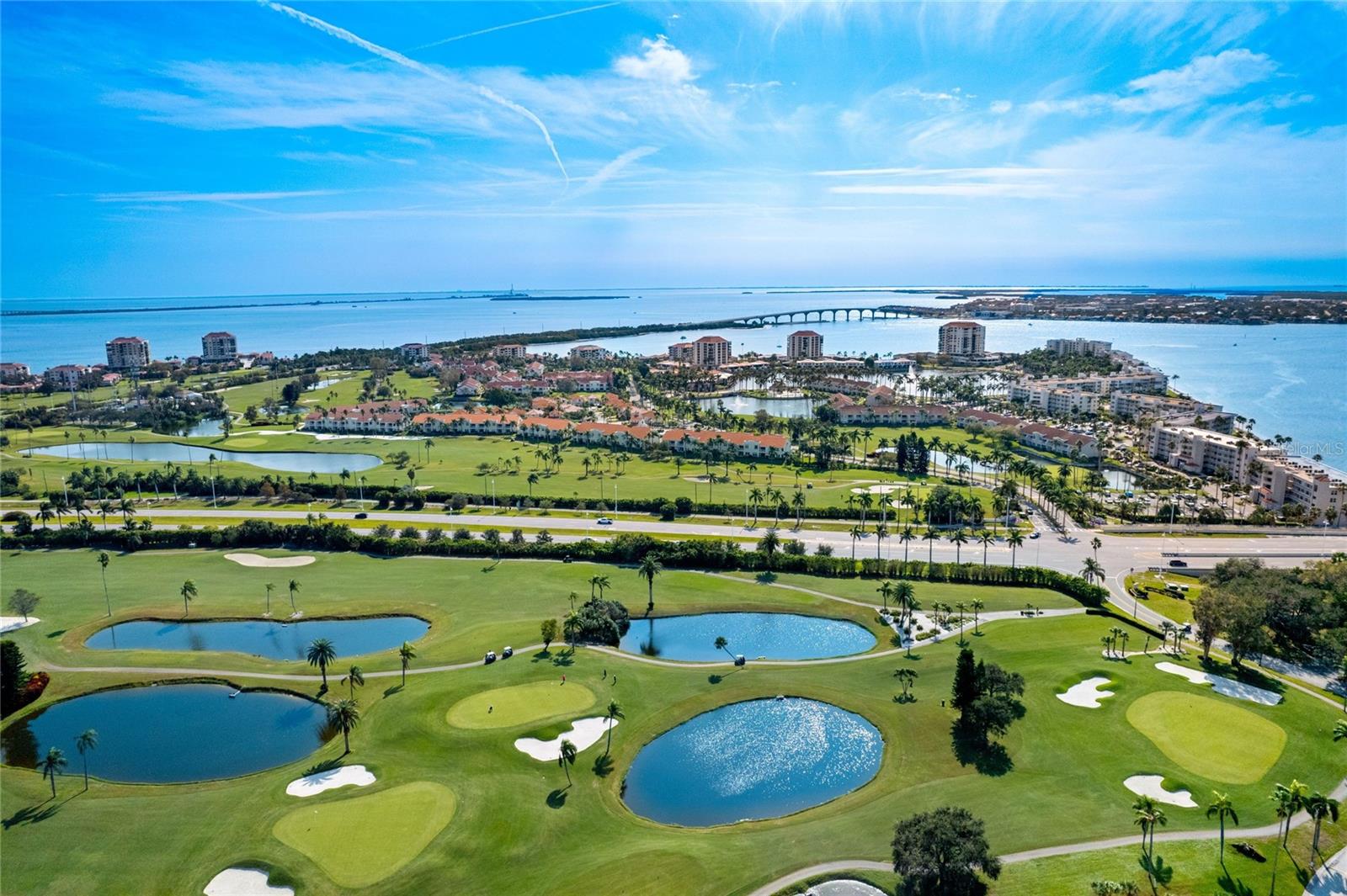 AERIAL VIEW OF ISLA DEL SOL