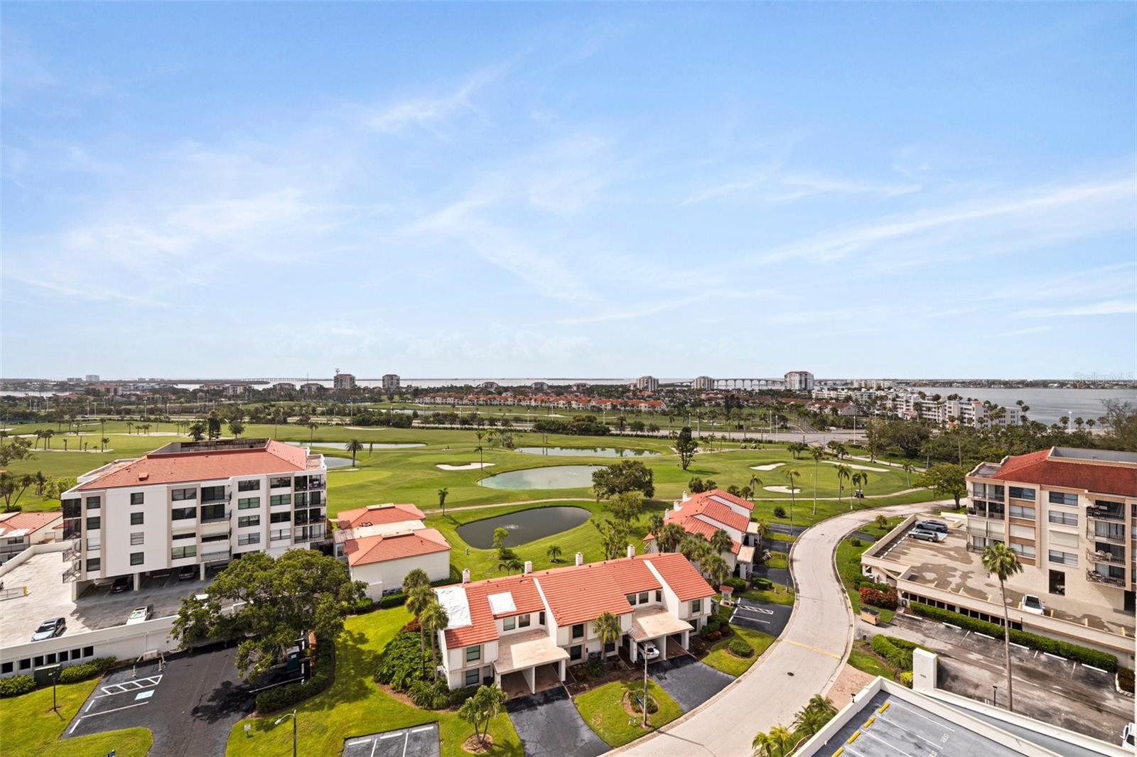VIEW OF ISLA DEL SOL GOLF COURSE FORM DECK