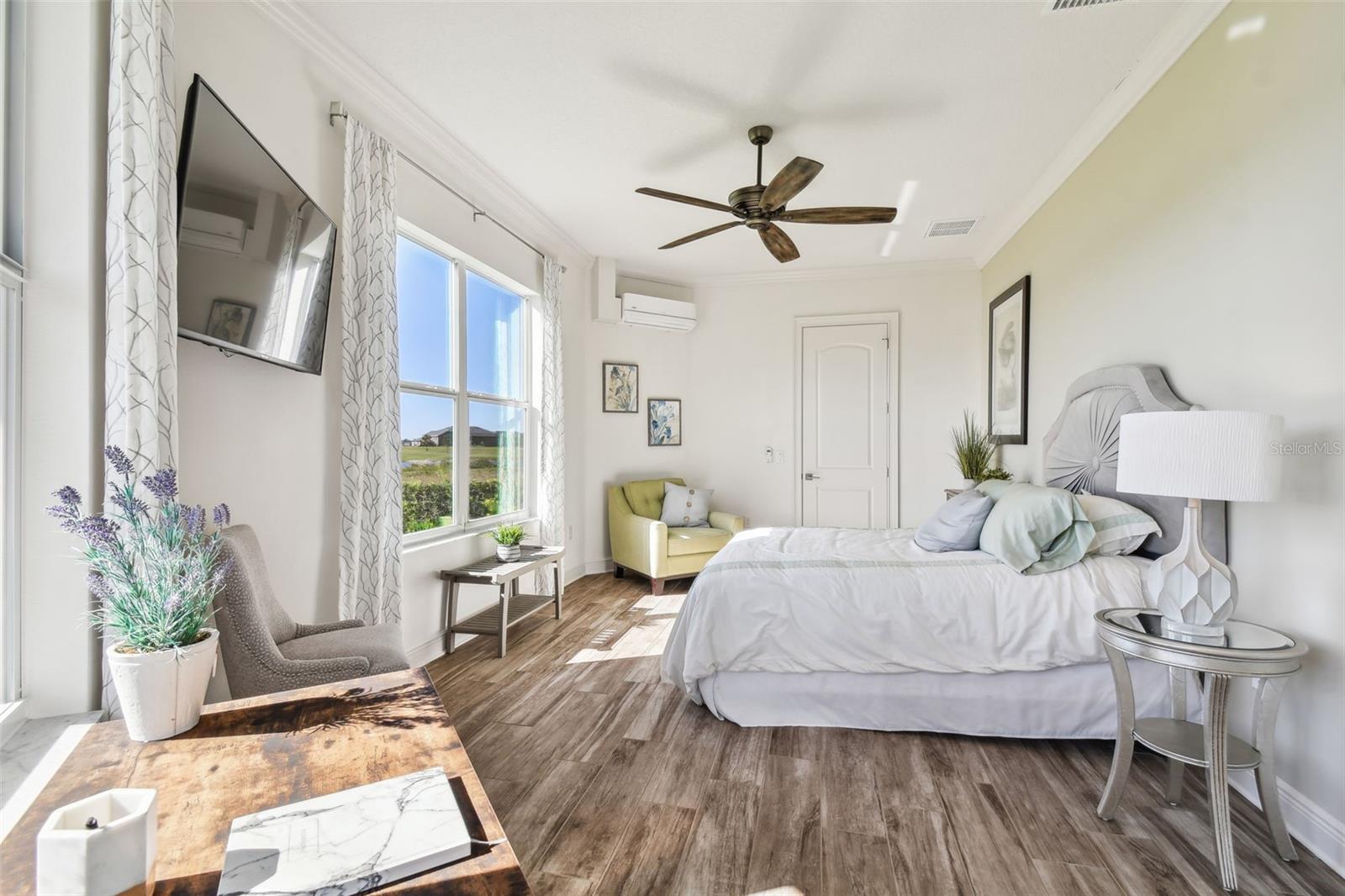 Guest House Bedroom and Closet