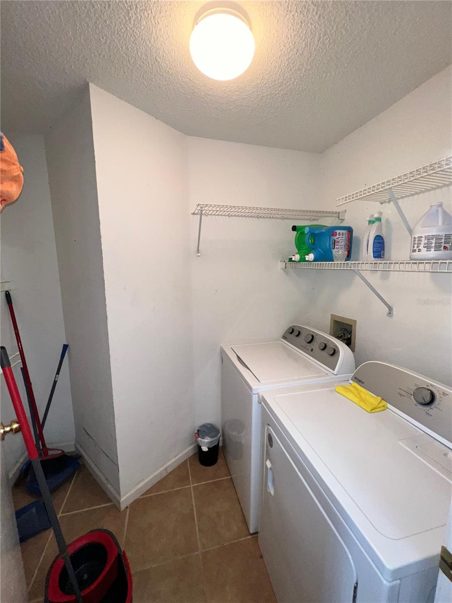 Laundry room.