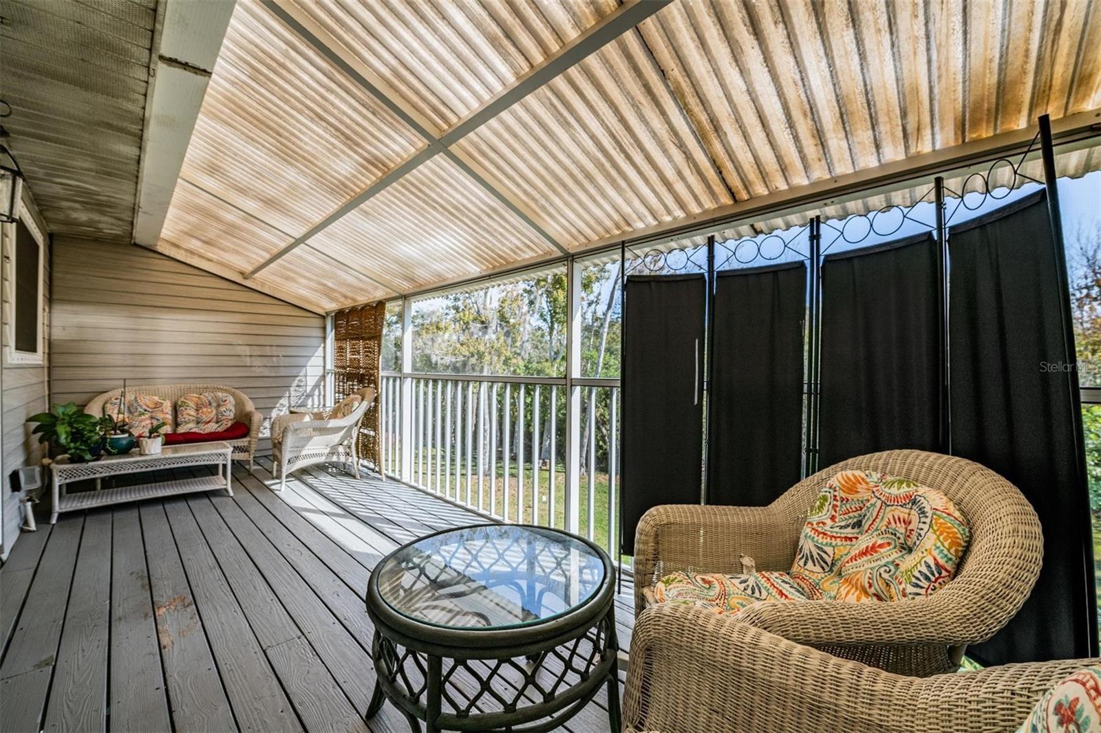 Screened in balcony-2nd floor