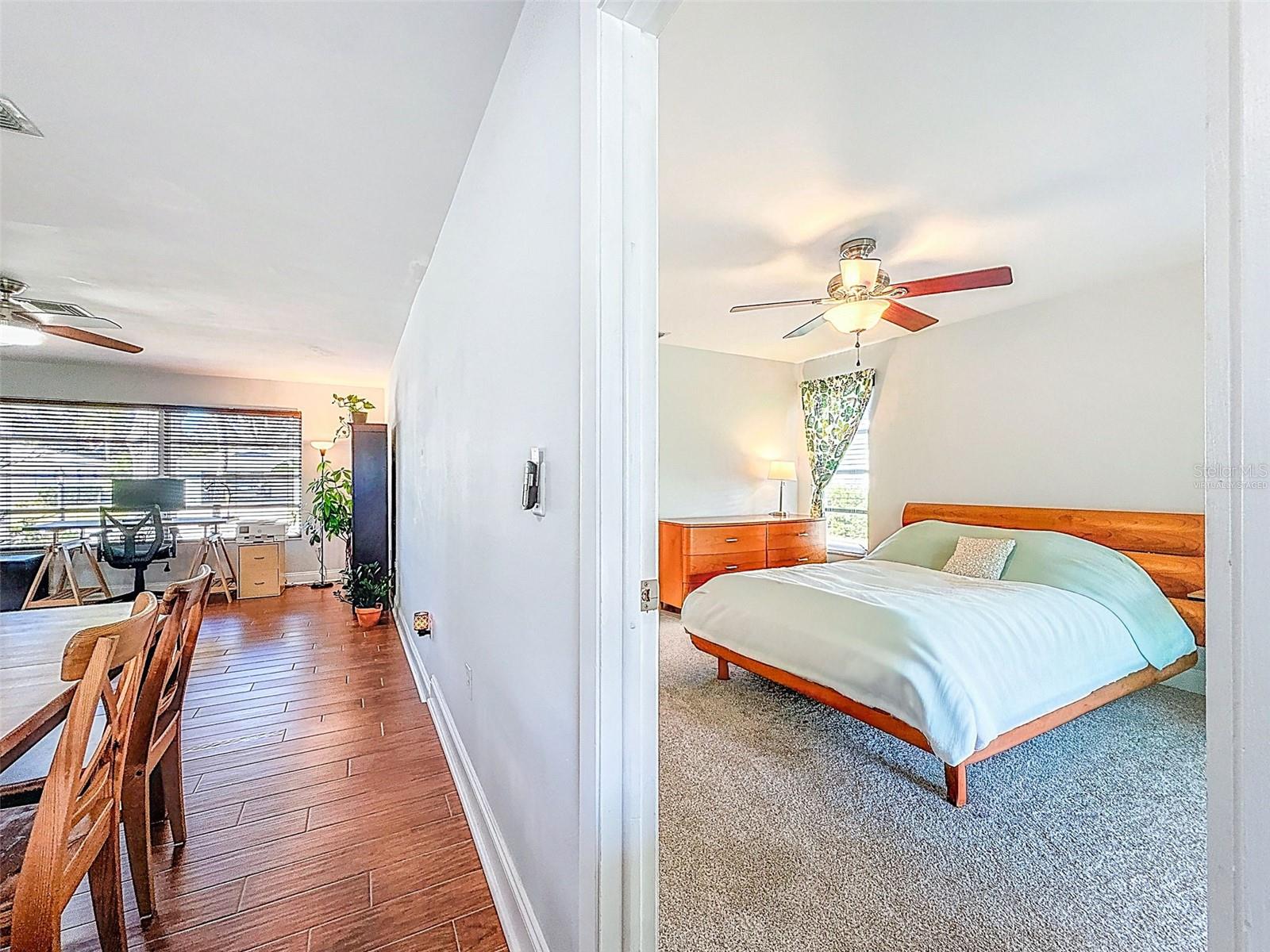 Virtually Staged | Dining Room & Primary