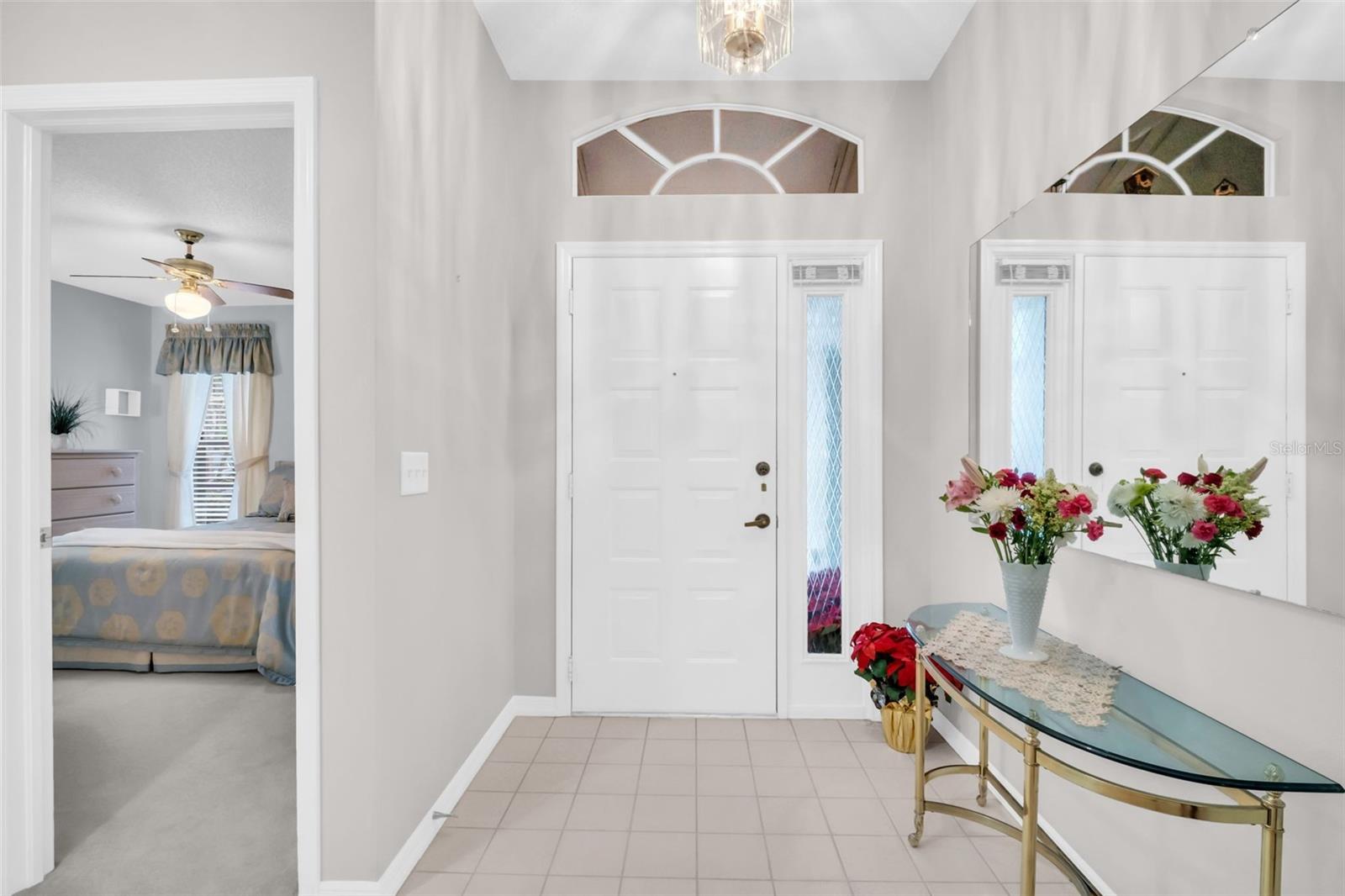 Welcoming front entry foyer~