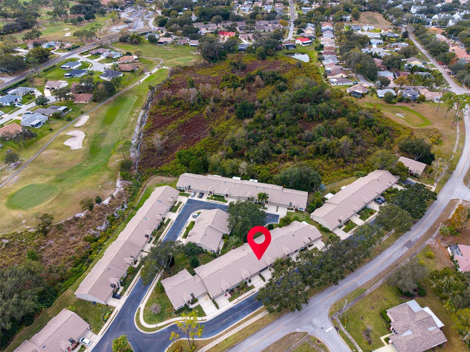 Perfectly tucked between Lake Tarpon and golf~