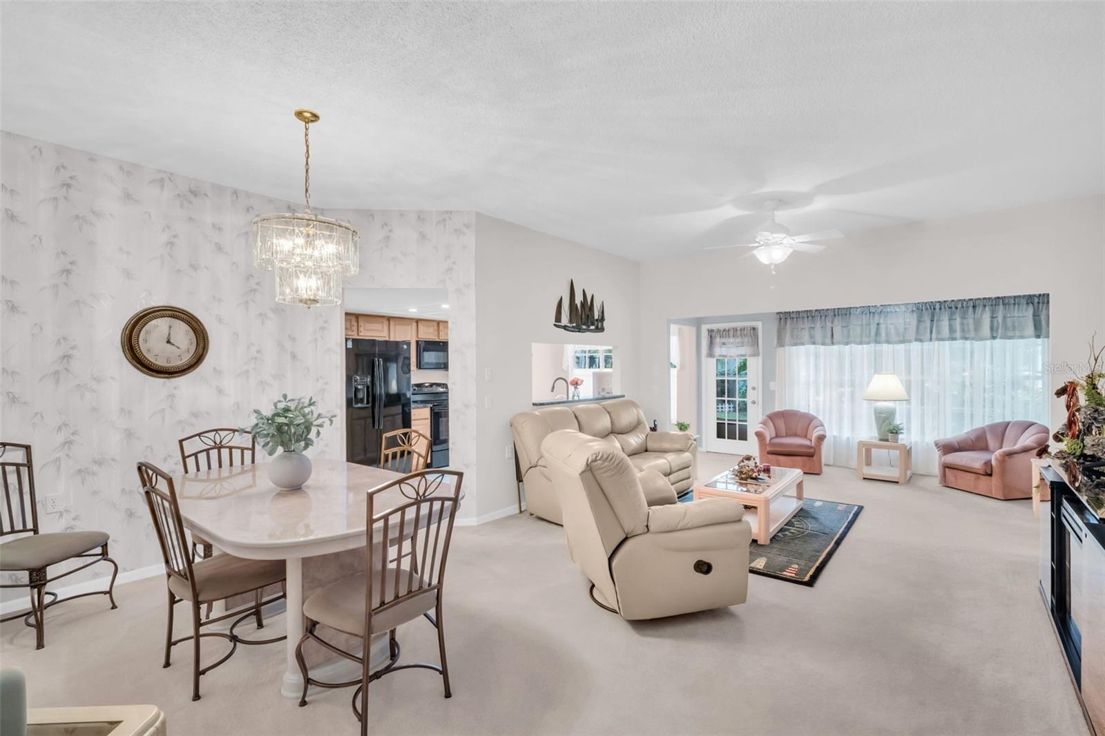 Light & bright with 9-foot ceilings throughout~