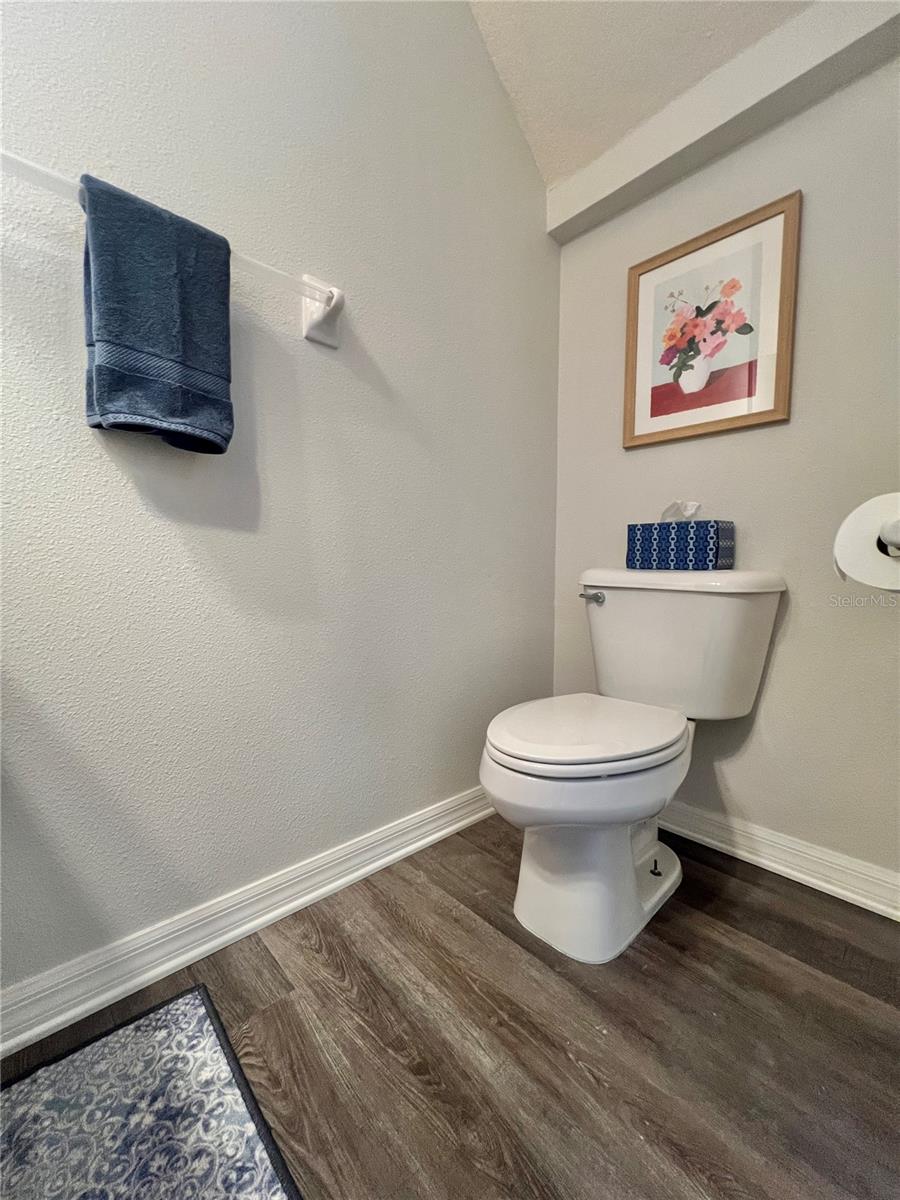 The Downstairs Half Bathroom