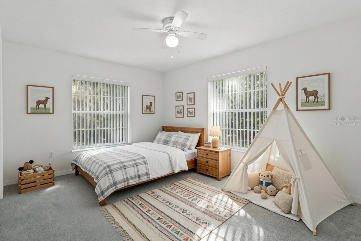 Virtually Staged - Bedroom 4