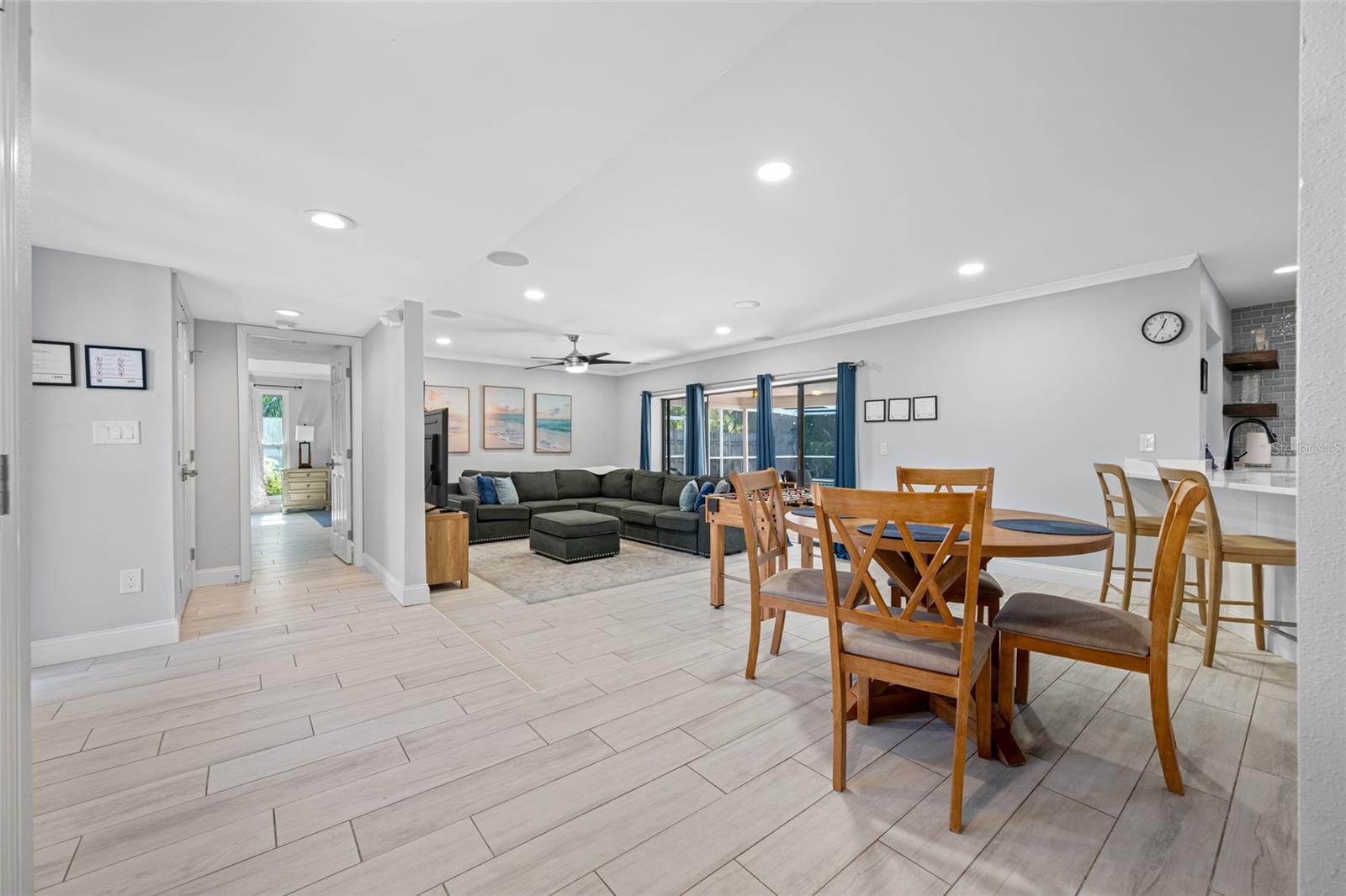 Dining area and Living Room