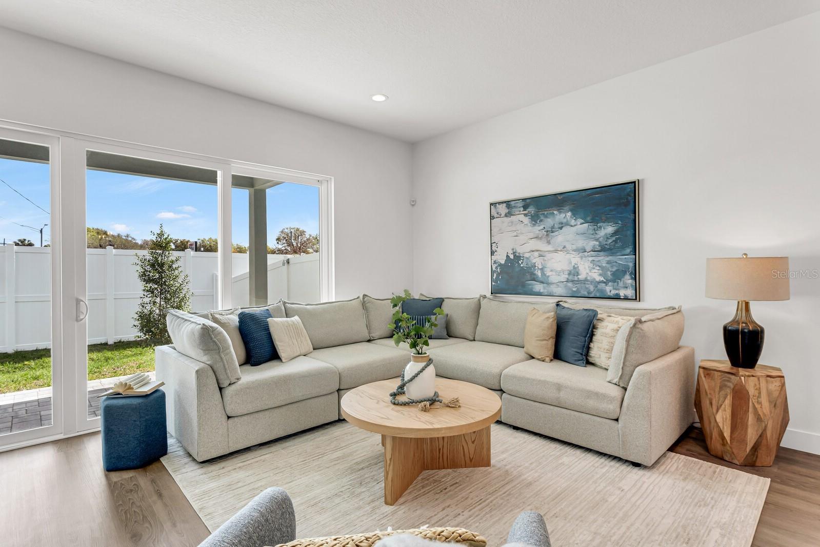 Photo from decorated model home, Unit 1