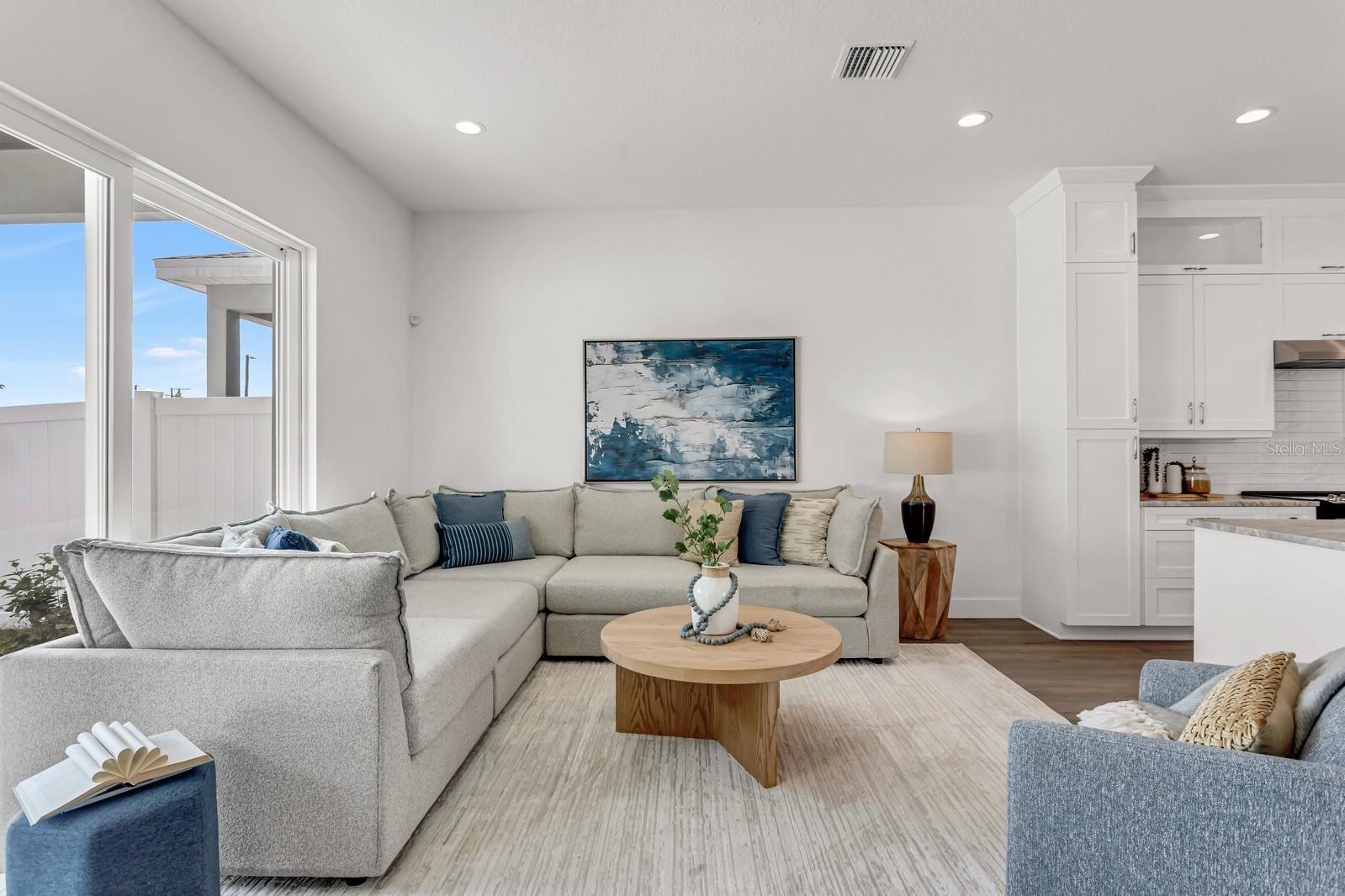 Photo from decorated model home, Unit 1