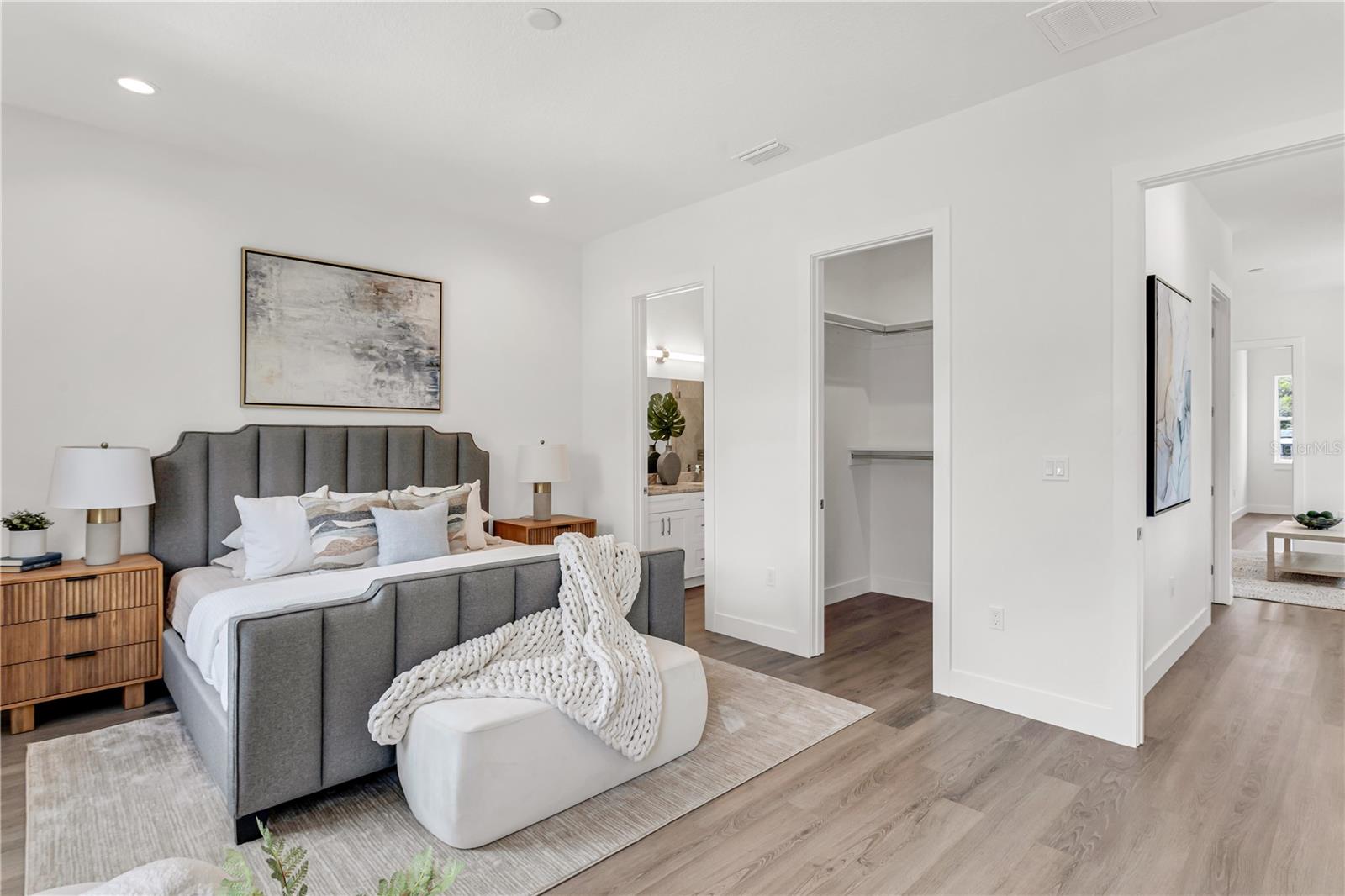 Photo from decorated model home, Unit 1