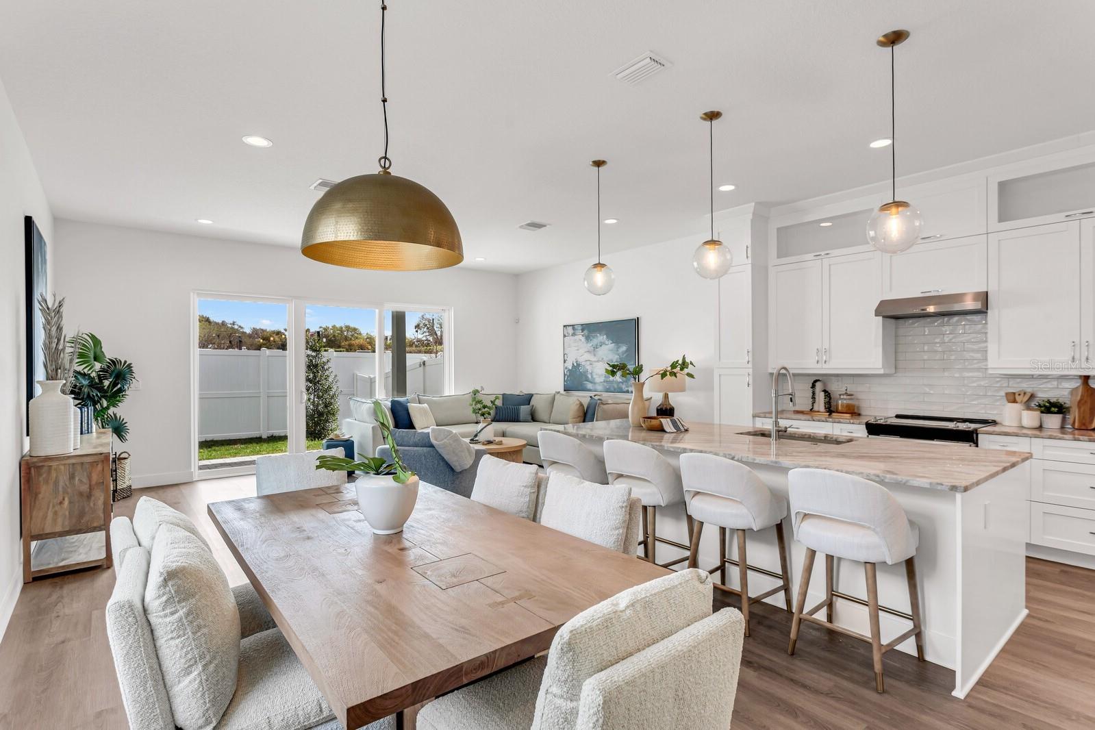 Photo from decorated model home, Unit 1