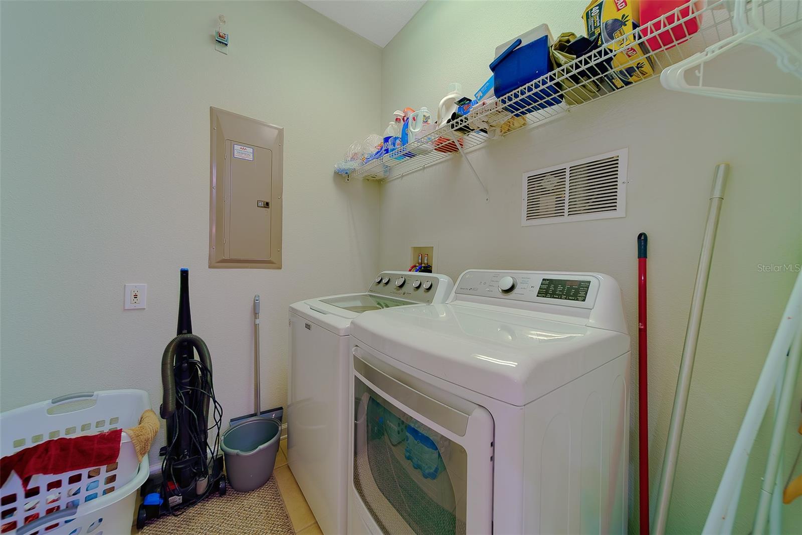 Dedicated Inside Laundry room