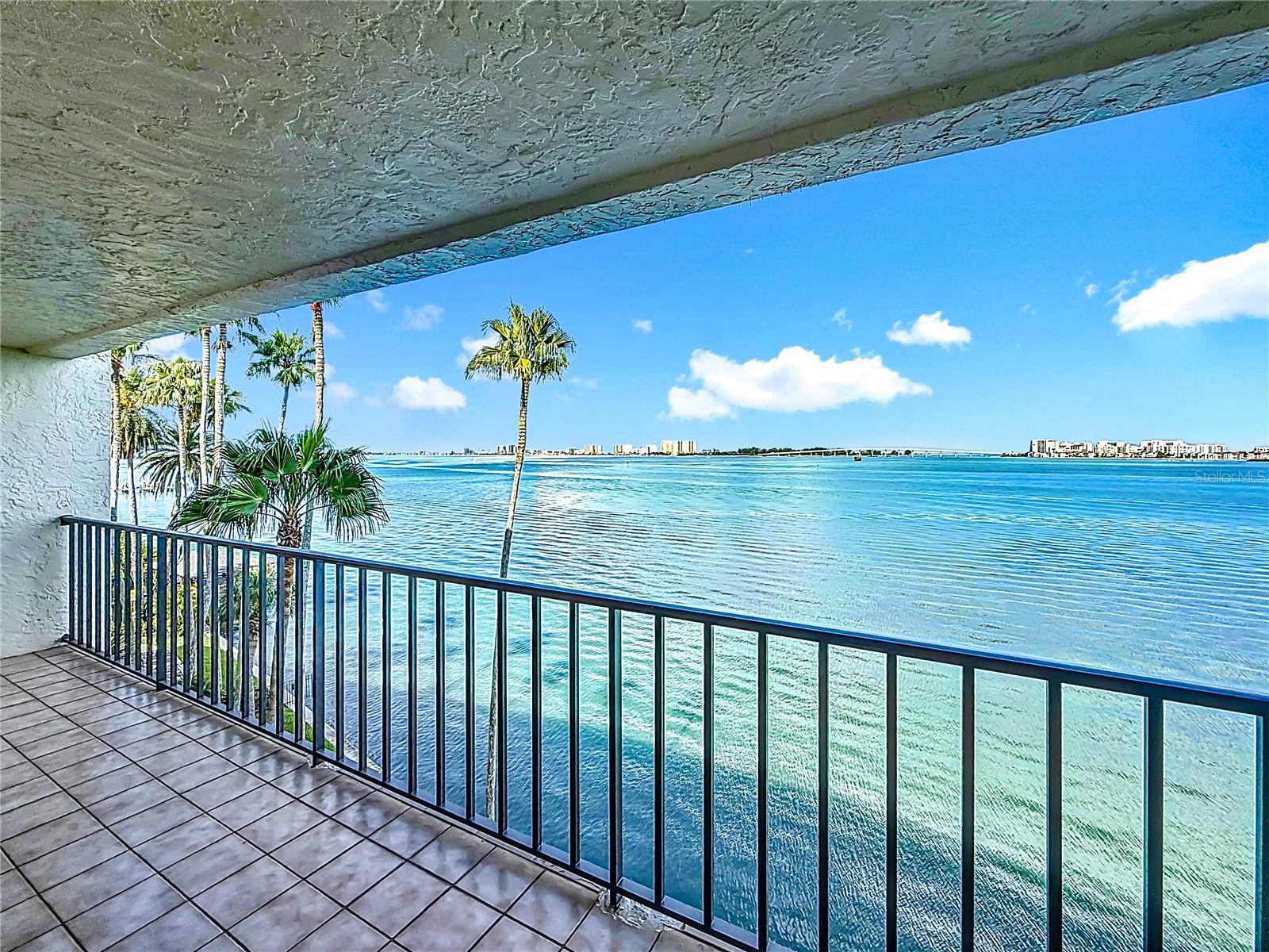 Smaller of Two large Spectacular Balconies