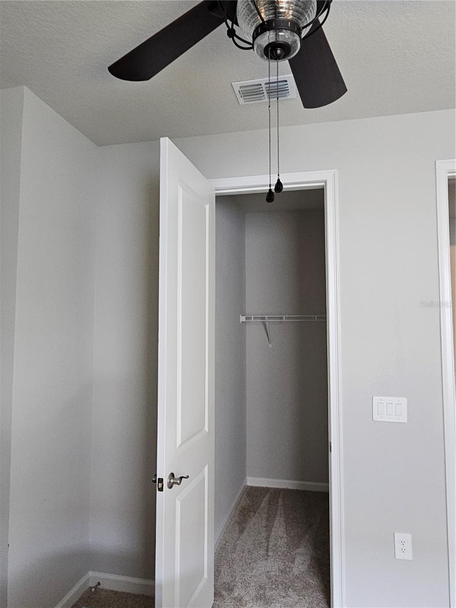 Lg Walk-in Closet in 3rd bedroom