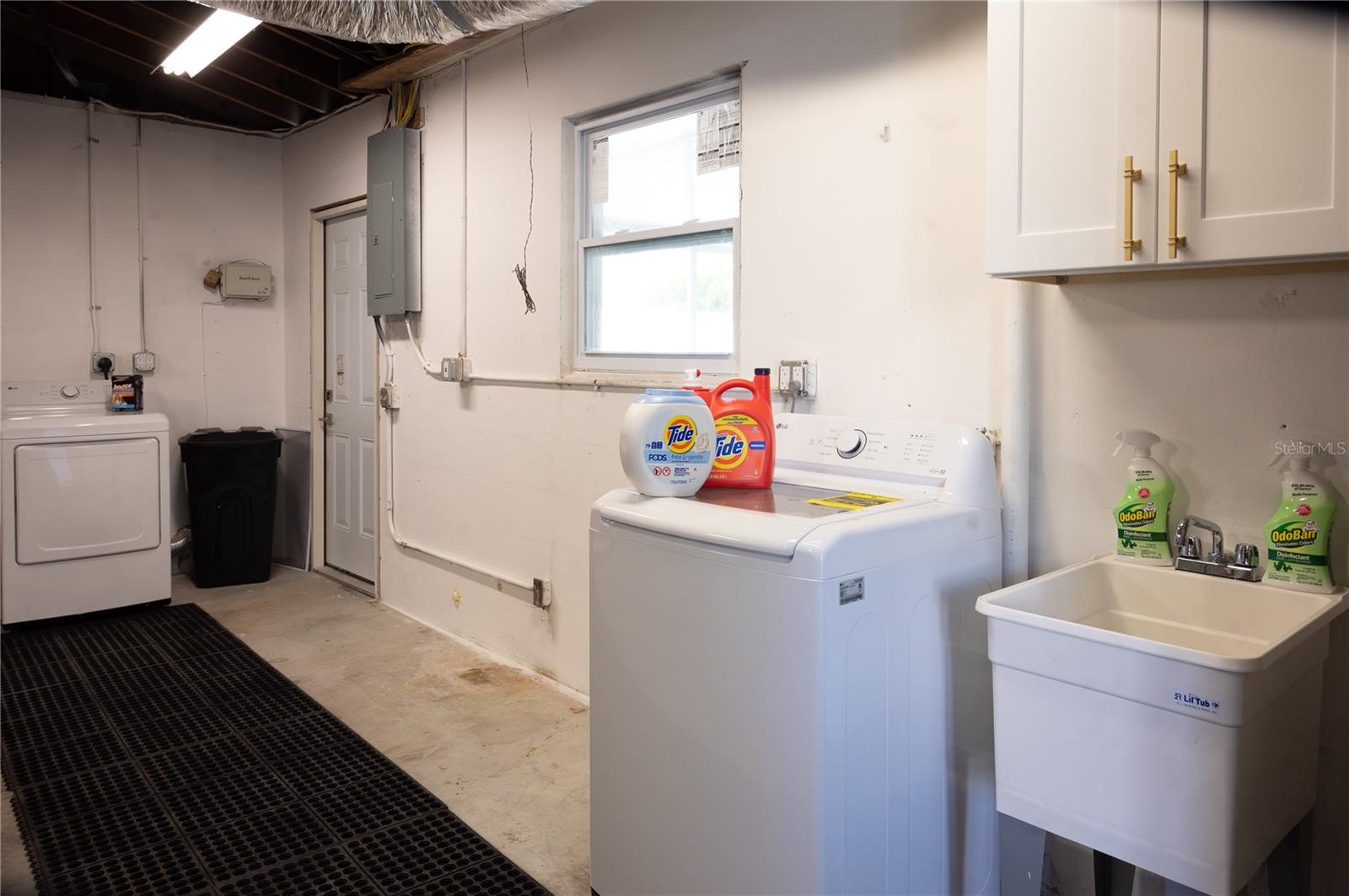 Laundry area-Inside of garage