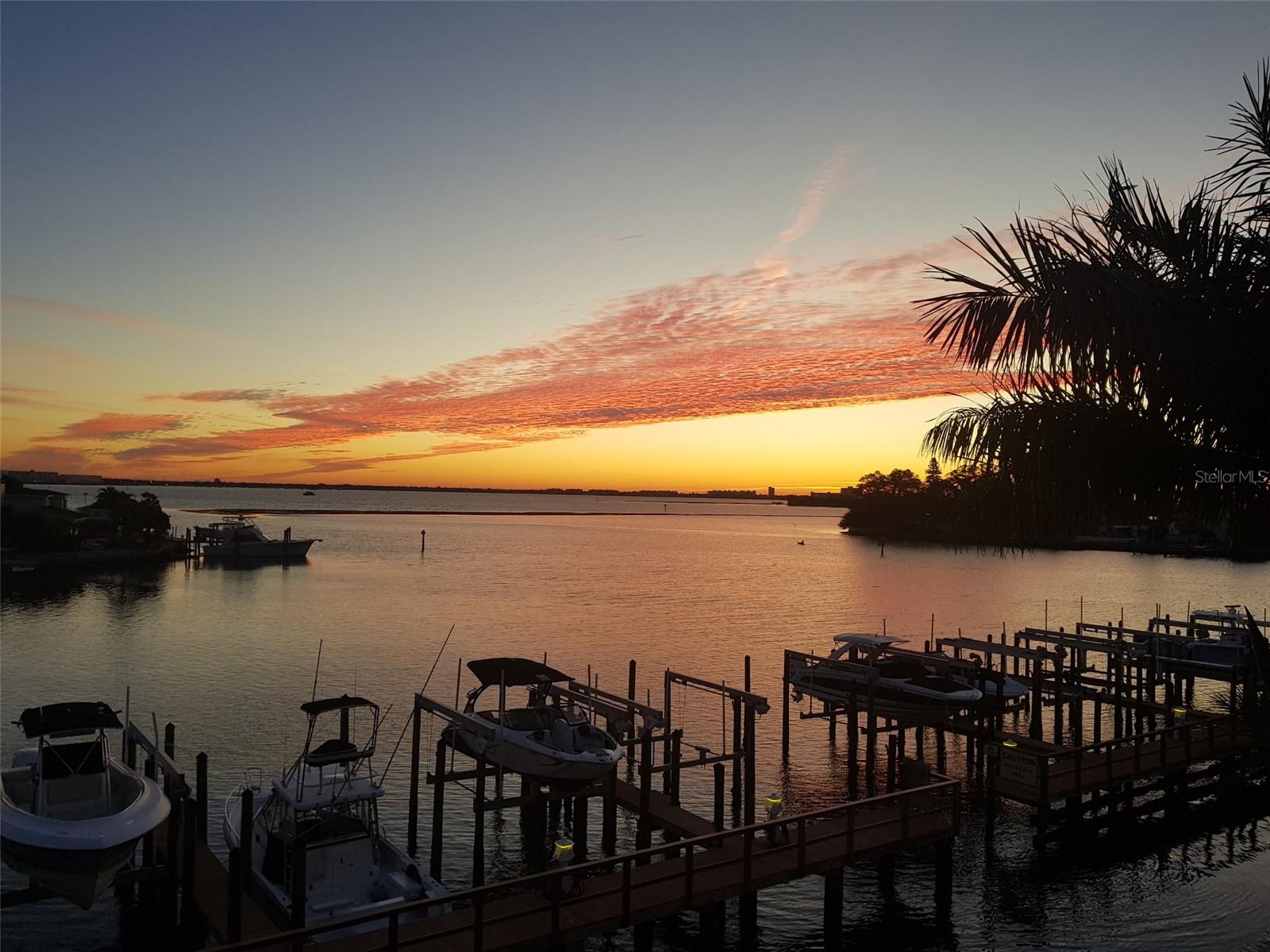 Sunrise from your balcony
